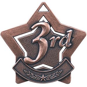 Third Star Medal, 2 1/4" Star