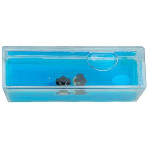 Mini Penguin Liquid Wave Paperweight