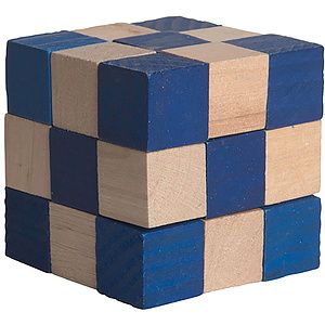 Wooden Elastic Cube Puzzle