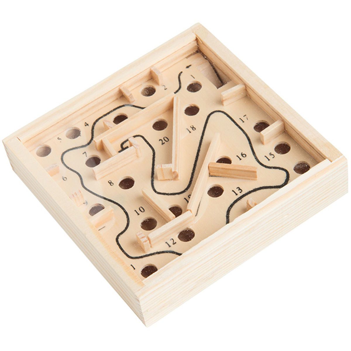 Wooden Maze Puzzle