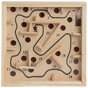 Wooden Maze Puzzle