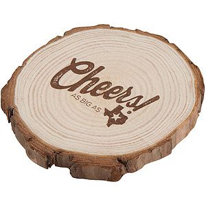 Natural Wooden Coaster