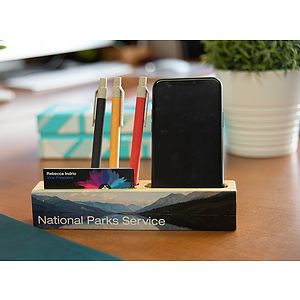 Wood Desk Organizer