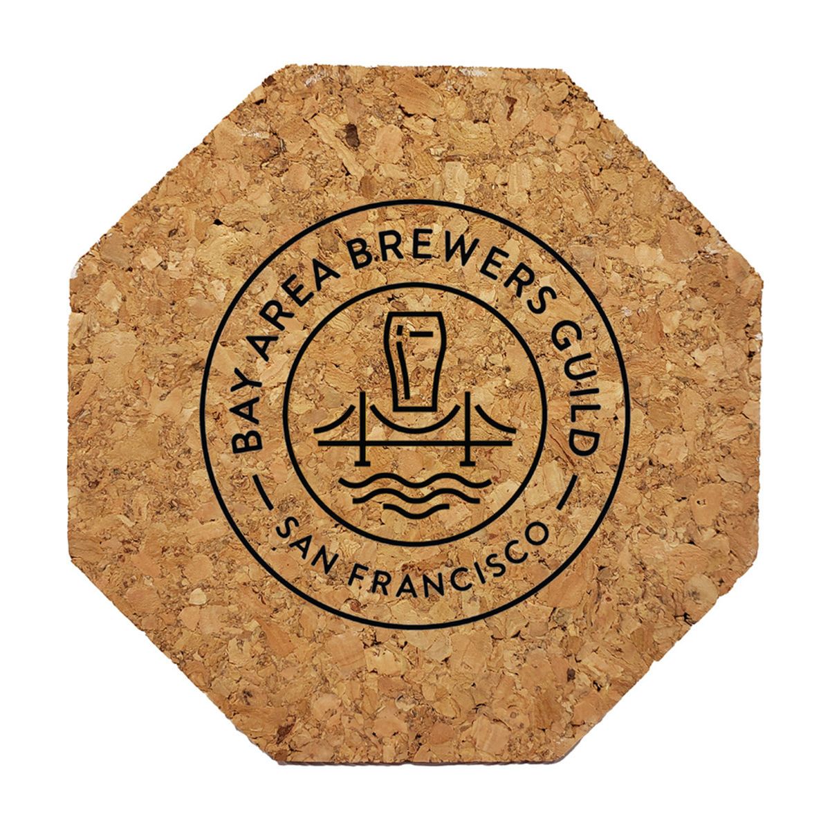 Cork Coaster Octagon