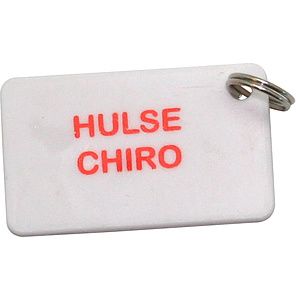 Key Tag Keyring Rectangle