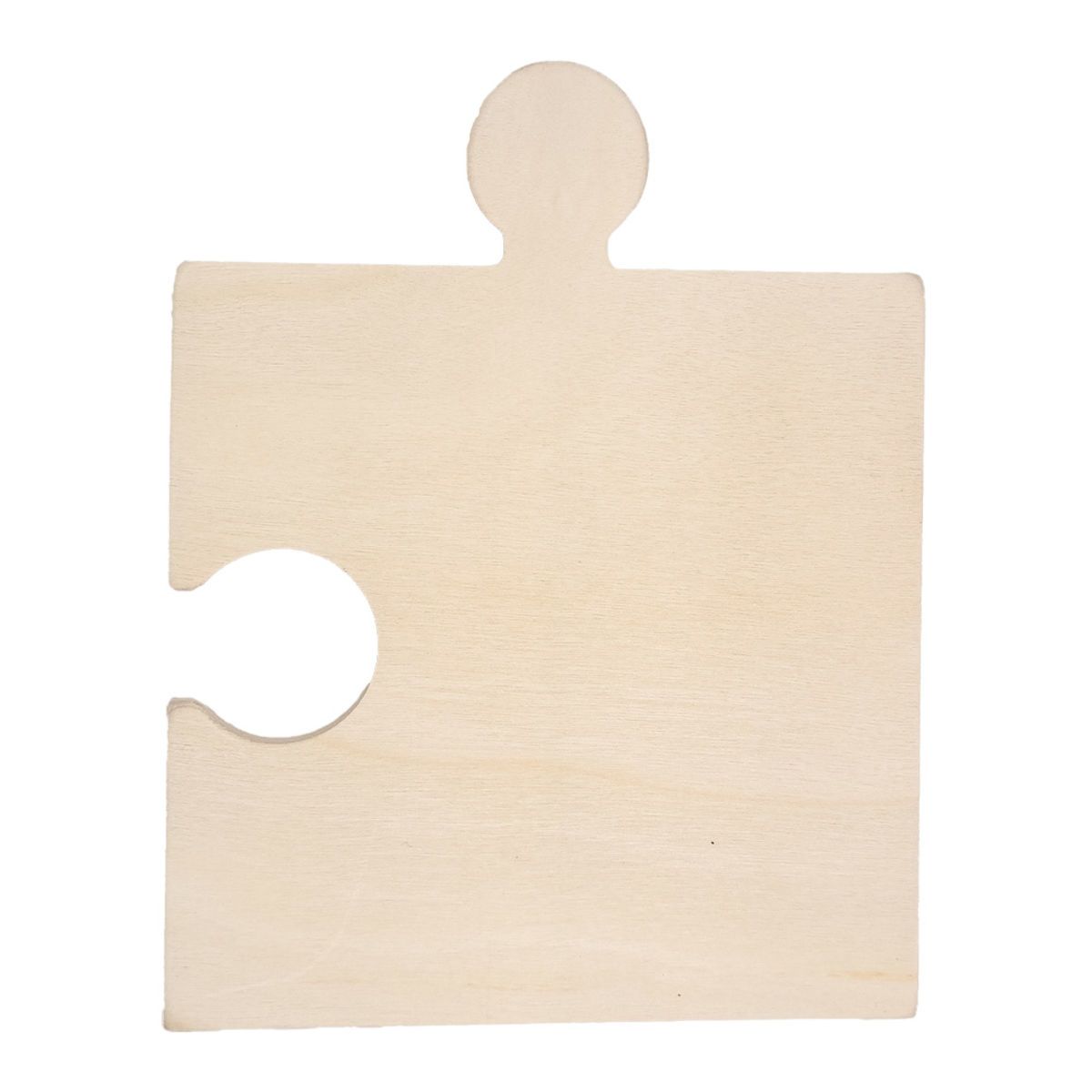 Puzzle Piece Wooden Coaster