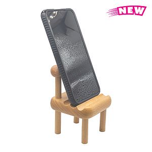 Wooden Chair Phone Holder