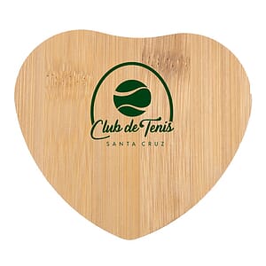 Heart Wooden Coaster