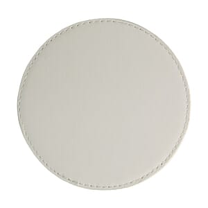 Faux Leather Coaster Round