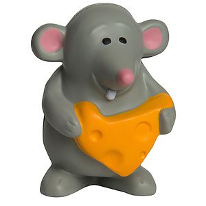 Mouse with Cheese Stress Reliever