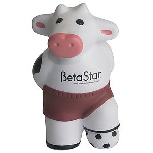 Soccer Cow Stress Reliever