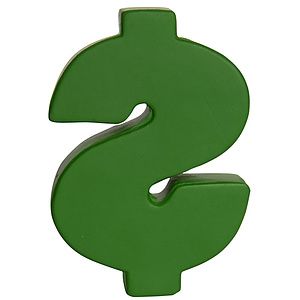 Dollar Sign Stress Reliever