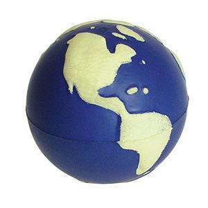 Glow in the Dark Earth Stress Reliever