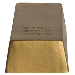 Gold Bar Stress Reliever