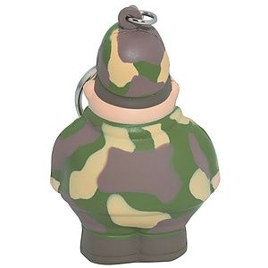 Army Bert Stress Reliever Keyring