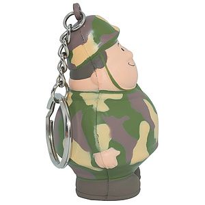 Army Bert Stress Reliever Keyring