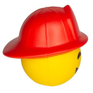 Fireman Emoji Hat Stress Reliever