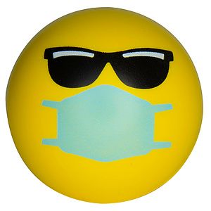 Cool PPE Emoji Stress Ball