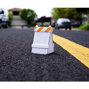 Street Barricade Stress Reliever