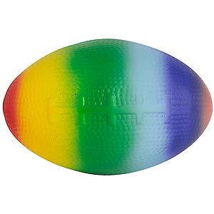 Rainbow Football Stress Reliever