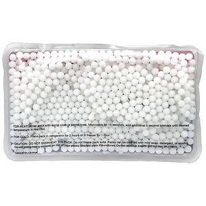 Rectangle Rainbow Gel Beads Hot/Cold Pack