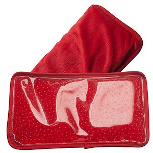 Rectangle Plush Gel Beads Hot/Cold Pack
