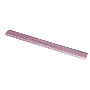12" Breast Cancer Awareness Desk Ruler