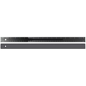 18" Non-slip Straight Edge Aluminum Ruler