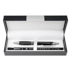 Executive GIFT SET w/ Engineer Pocket Scale and durable ABS plastic 5-in-1 work pen