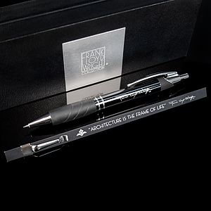 Executive GIFT SET w/ Engineer Pocket Scale and Aluminum Finish Mechanical Pencil