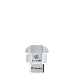 Mailing Box, B-Flute4" x 4" x 3" - White - A - 048 sq in