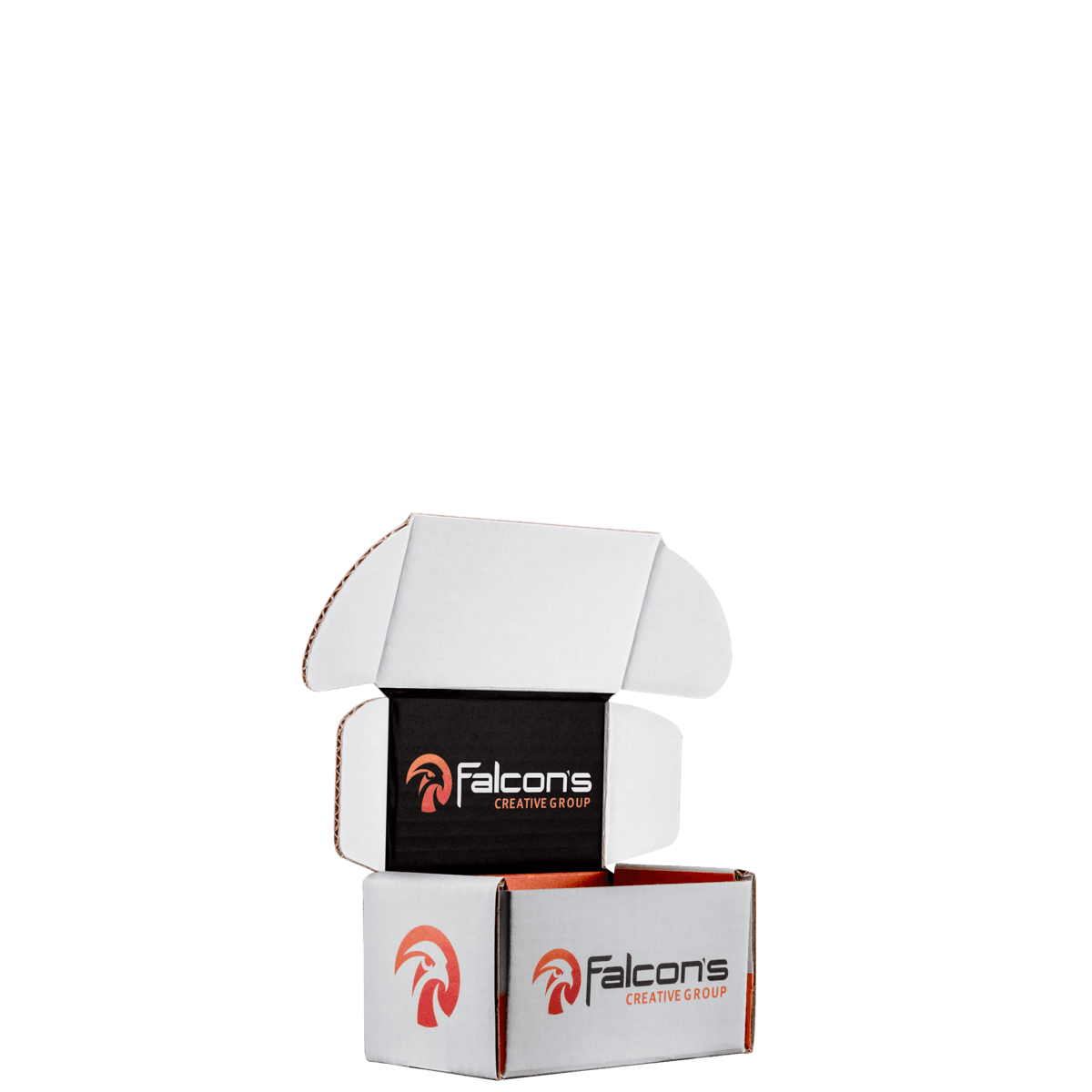 Mailing Box, B-Flute5" x 3" x 3" - White - A - 045 sq in