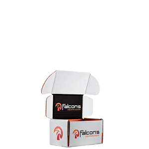 Mailing Box, B-Flute5" x 3" x 3" - White - A - 045 sq in
