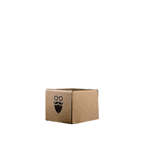 Mailing Box, B-Flute5" x 3" x 4" - White - B - 060 sq in