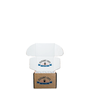 Mailing Box, B-Flute5" x 3" x 4" - White - B - 060 sq in