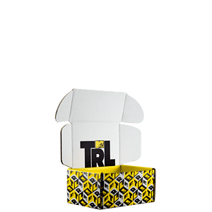 Mailing Box, B-Flute6" x 4" x 3" - White - B - 072 sq in
