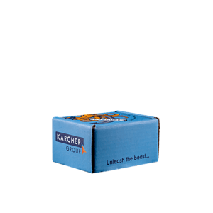 Mailing Box, B-Flute5" x 4" x 3" - White - B - 060 sq in