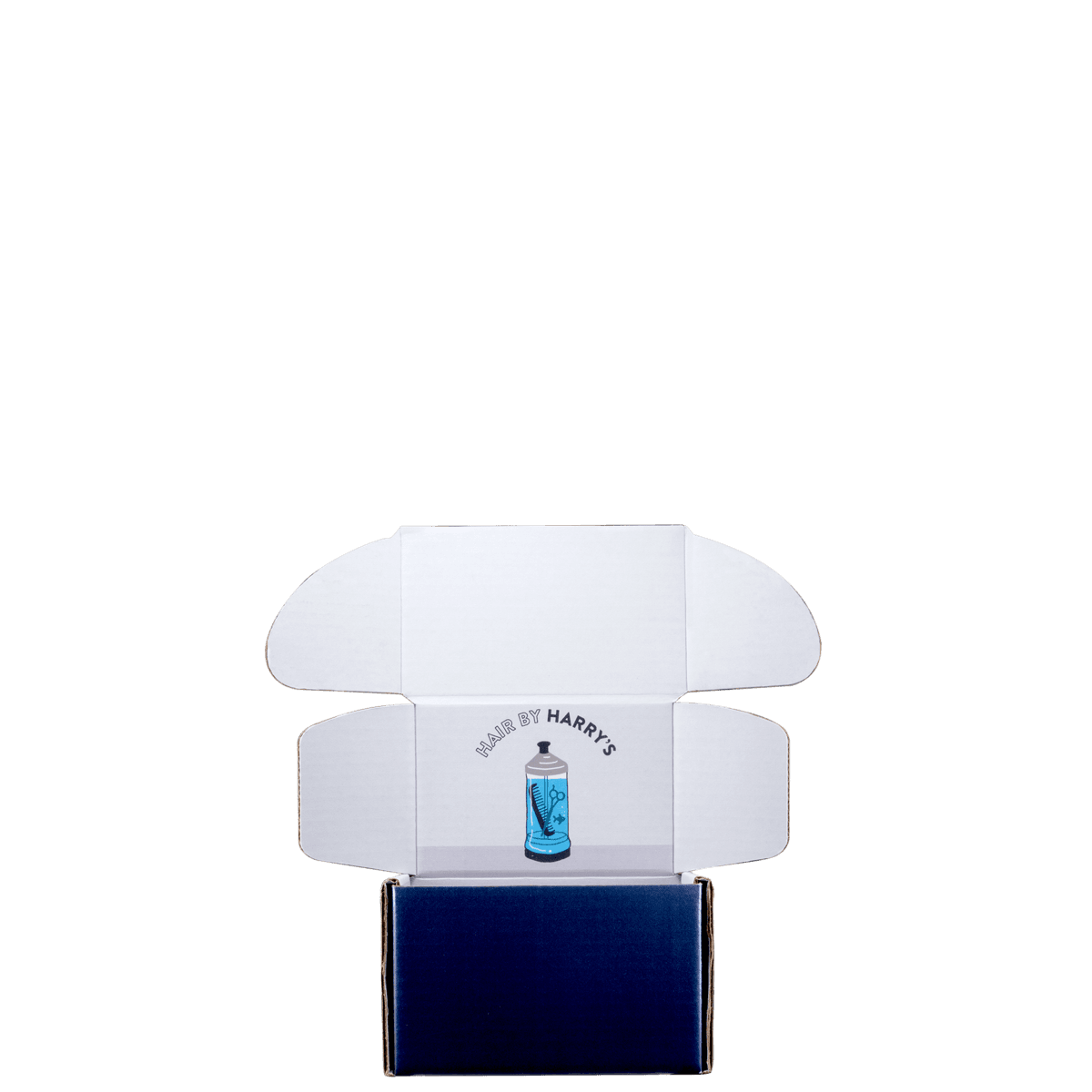 Mailing Box, B-Flute6" x 4" x 4" - White - B - 096 sq in