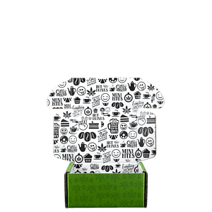 Mailing Box, B-Flute6" x 5" x 3" - White - B - 108 sq in