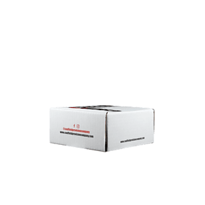 Mailing Box, B-Flute6" x 6" x 3" - White - B - 108 sq in