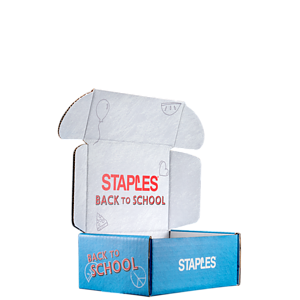 Mailing Box, B-Flute7" x 5" x 3" - White - B - 105 sq in