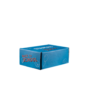 Mailing Box, B-Flute7" x 5" x 3" - White - B - 105 sq in