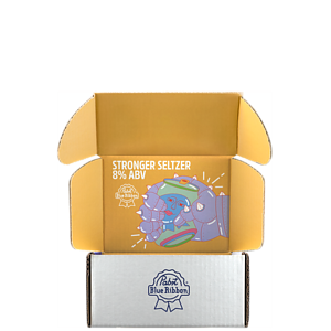 Mailing Box, B-Flute8" x 6" x 4" - White - C - 192 sq in