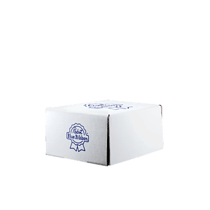 Mailing Box, B-Flute8" x 6" x 4" - White - C - 192 sq in