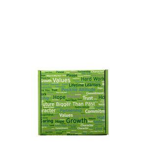 Mailing Box, B-Flute8" x 8" x 2" - White - B - 128 sq in