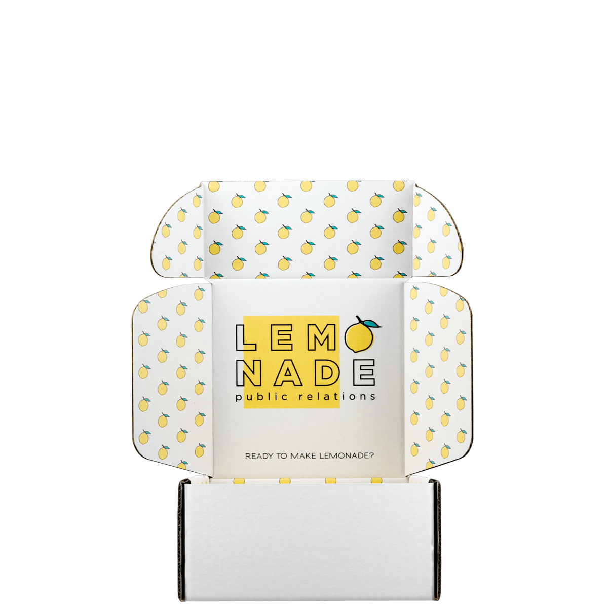Mailing Box, B-Flute8" x 8" x 4" - White - D - 256 sq in