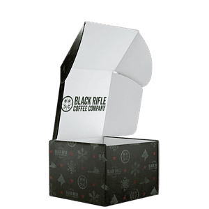 Mailing Box, B-Flute8" x 8" x 6" - White - E - 384 sq in