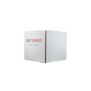 Mailing Box, B-Flute8" x 8" x 8" - White - F - 512 sq in