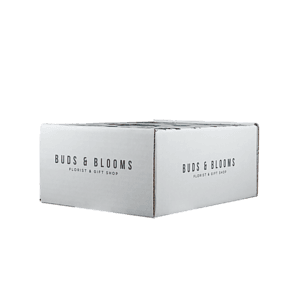 Mailing Box, B-Flute9" x 7" x 4" - White - D - 252 sq in