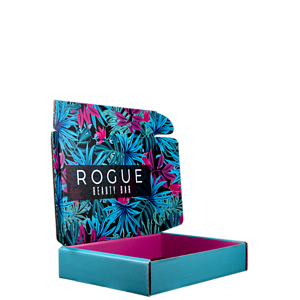Mailing Box, B-Flute10" x 8" x 2" - White - C - 160 sq in